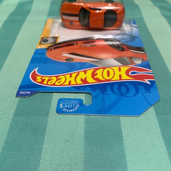 ERROR CAR 95 Mazda RX-7 orange Hot Wheels - Picture 10 of 11